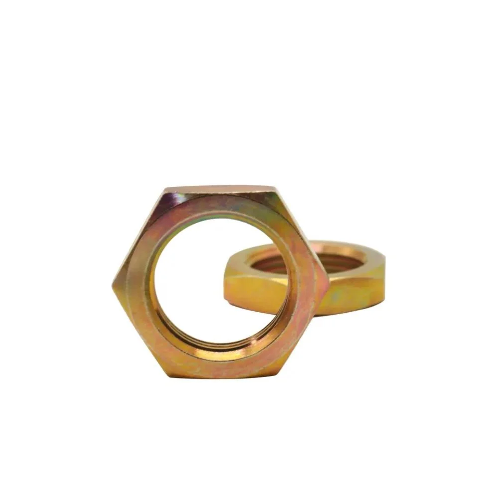 Fastener Copper Brass Hexagon Head Hex Nut DIN934 Hexagon Nut