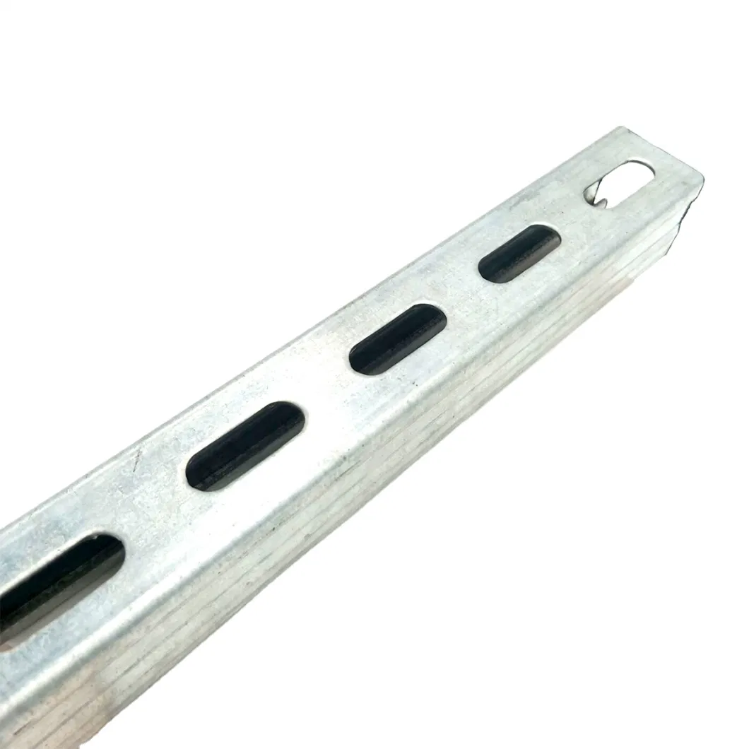 Galvanized C Slotted Perforated Shaped Steel Profile Strut Channel Solar Brackets PV Seismic Support