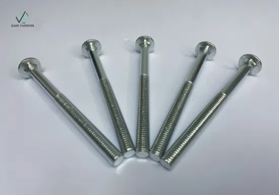 Carriage Bolt M6, 80mm / Stainless Steel 304/ Chinese Supplier Customizer Metric