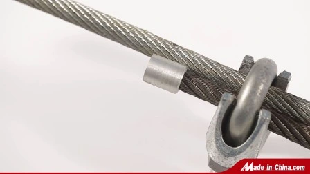 Electro Galvanized DIN741 Malleable Wire Rope Clip