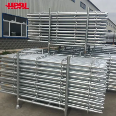 Steel Ringlock System Safe Construction Layher Scaffolding for Sale